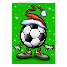 Fußball-Weihnachten Karten