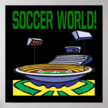 Fußball-Welt Plakate