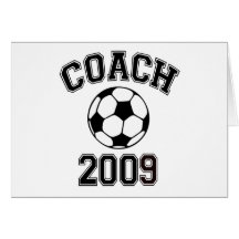 Fußball-Zug 2009 Grußkarte