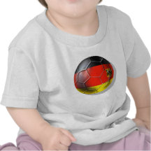 Fußballgeschenke 2010 Deutschland Fußball T-shirt