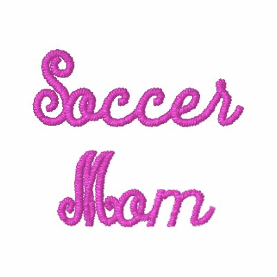 Fußballmamma gestickter Hoodie Fußballmamma gestickter Hoodie