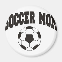 Fußballmamma Kühlschrankmagnet