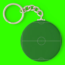 Fußballplatz schlüsselanhänger