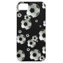 Fußballspielerfan- und -trainer-Fußball iPhone 5 Hüllen