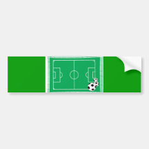 Fußballstadion Autoaufkleber