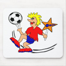Fußballstar Mauspad