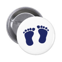 Füße - Baby Anstecknadelbuttons