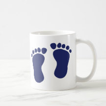 Füße - Baby Kaffee Tasse