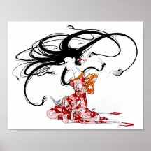 Futakuchi-onna Posterdruck