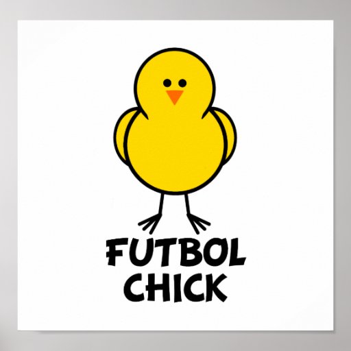 Futbol Küken Plakatdrucke