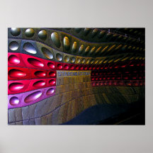 Futuristische Metro (2), Prag Posterdrucke