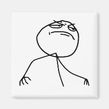 Fyea-Raserei-Gesicht Meme Magnets