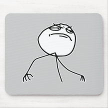 Fyea-Raserei-Gesicht Meme Mousepads