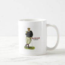 G.O.L.F. HERR-NUR DAMEN VERBOTEN TEETASSE