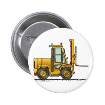Gabelstapler-Bau-Stifte Anstecknadelbutton