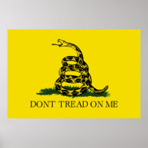 Gadsden-Flagge Plakat