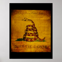 Gadsden-Verfassungsurkunde Plakat