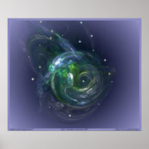 GAIA DER LEBENDE PLANET PLAKATDRUCK