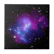 Galaxie-Gruppe MAC J0717 (Hubble Teleskop) Fliese