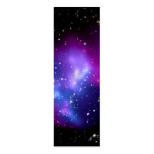 Galaxie-Gruppe MAC J0717 (Hubble Teleskop) Visitenkartenvorlage