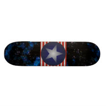 Galaxie Sargent Sternenbanner Skateboard Brett