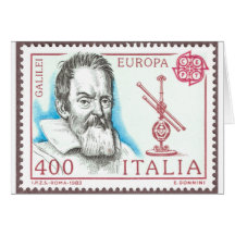 Galileo Galilei-Astronomie-Karte
