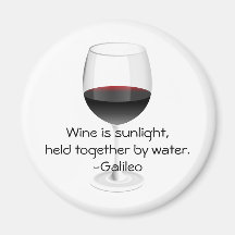 Galileo-Wein-Zitat Magnete