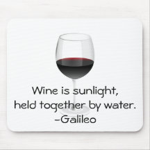 Galileo-Wein-Zitat Mousepads