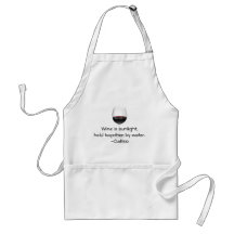 Galileo-Wein-Zitat Schürzen
