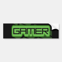Gamer-Autoaufkleber