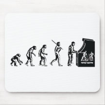 Gamer-Evolution - Spiel-VideospieleArcadeGeek Mauspad