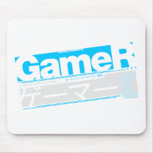 Gamer-Katakana - Videospiel-Japaner ゲーマー Mauspads