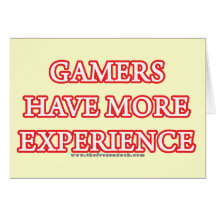 Gamers haben mehr Erfahrung Karten