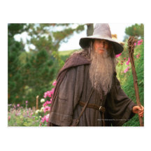 Gandalf mit Hut Postkarte