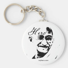 Gandhi Keychain Schlüsselbänder