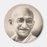 Gandhi Kühlschrankmagnete