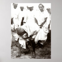 Gandhi Posterdrucke