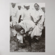 Gandhi Plakat