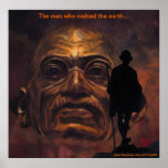 Gandhi - the walk plakate
