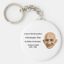 Gandhi Zitat 8b Schlüsselbänder