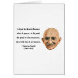 Gandhi Zitat 9b Karte