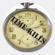 Gandhis Uhr-Tötungen Sticker