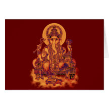 Ganesh - Entferner der Hindernisgrußkarte