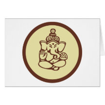 Ganesha Geschenk Grußkarten