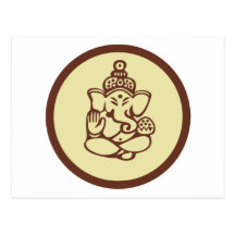 Ganesha Geschenk Postkarten