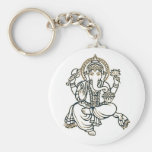 Ganesha hindische Gottheits-Gott Schlüsselanhänger