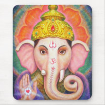 Ganeshas Segen Mousepad