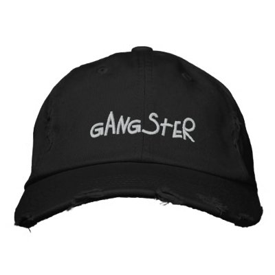 GANGSTER BASEBALLKAPPE