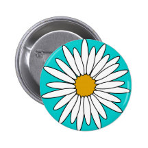Gänseblümchen Anstecknadelbuttons