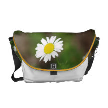 Gänseblümchen-Blumen-Bote-Tasche Kurier Taschen